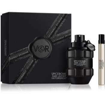 Viktor & Rolf Spicebomb Dark Leather set cadou pentru bărbați - imagine 2